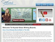 Tablet Screenshot of krystalgwb.com